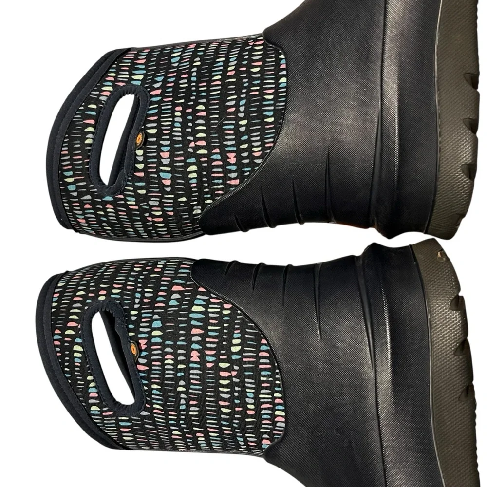Bogs Neo-Classic Twinkle Multicolor Patterned‎ Winter Snow Boots size 5